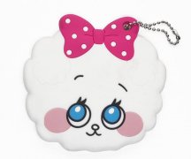 卡通便攜鏡子PVC套,可愛小羊鏡子保護套_PVC套 卡通便攜鏡子PVC套,可愛小羊鏡子保護套_PVC套